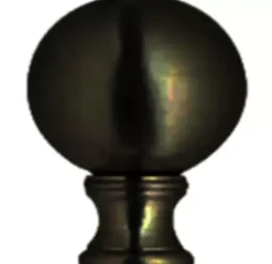 * Lighting Hardware & Accessories|Top 10 Patriot Lighting Round Lamp Finial 1-3/4″ Oil-Rubbed Bronze