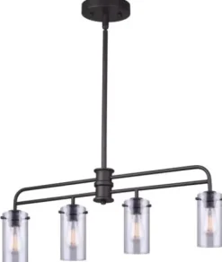 * Indoor Lighting|Top 10 Patriot Lighting® Samuel Bronze 4 Light Island Light
