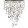 * Indoor Lighting|Top 10 Patriot Lighting® Shana Silver 4-Light Flush Mount Ceiling Light
