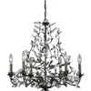 * Indoor Lighting|Top 10 Patriot Lighting® Trellis 6-Light Architectural Bronze With Gold Accent Chandelier