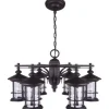 * Outdoor Lighting|Top 10 Patriot Lighting® Treehouse Oil-Rubbed Bronze Outdoor Chandelier