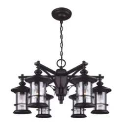* Outdoor Lighting|Top 10 Patriot Lighting® Treehouse Oil-Rubbed Bronze Outdoor Chandelier