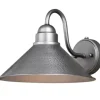 * Outdoor Lighting|Wholesale Patriot Lighting® Outland Brushed Pewter Outdoor Wall Light
