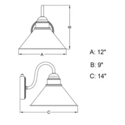 * Outdoor Lighting|Wholesale Patriot Lighting® Outland Brushed Pewter Outdoor Wall Light