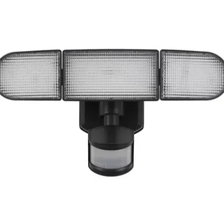 * Outdoor Lighting|Wholesale Patriot Lighting® Led Battery Powered Tri Head Motion Sensor Outdoor Security Flood Light