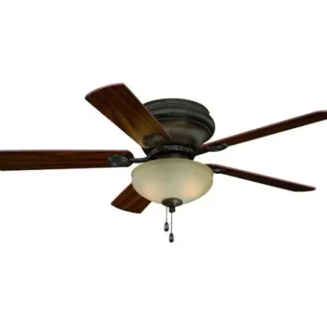 * Ceiling Fans|Wholesale Patriot Lighting™ Camden Ii 42″ Aged Walnut Indoor Led Ceiling Fan