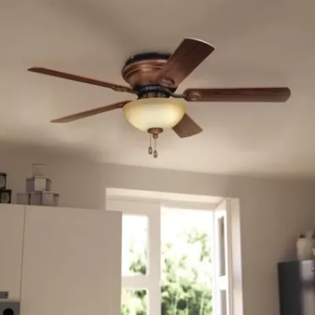 * Ceiling Fans|Wholesale Patriot Lighting™ Camden Ii 42″ Aged Walnut Indoor Led Ceiling Fan