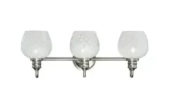* Indoor Lighting|Wholesale Patriot Lighting® Mannix Brushed Nickel 3-Light Vanity Light
