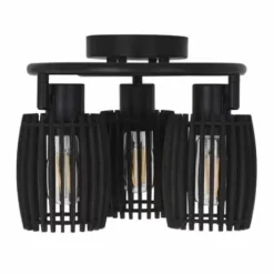 * Indoor Lighting|Wholesale Patriot Lighting® Bernard Matte Black 3-Light Track Light