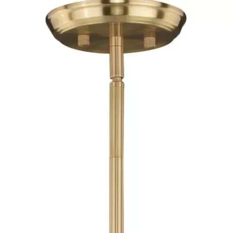 * Indoor Lighting|Wholesale Patriot Lighting® Kedzie Natural Brass 6 Light Chandelier