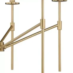 * Indoor Lighting|Wholesale Patriot Lighting® Kedzie Natural Brass 6 Light Chandelier