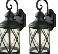 * Outdoor Lighting|Wholesale Patriot Lighting® Sonoma Black Outdoor Wall Light – 2 Pk