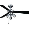 * Ceiling Fans|Wholesale Patriot Lighting™ Jette Iii 42″ Chrome Indoor Led Ceiling Fan