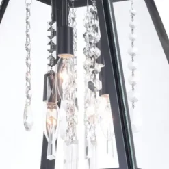 * Indoor Lighting|Wholesale Patriot Lighting® Tremont Matte Black 4 Light Pendant