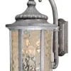 * Outdoor Lighting|Wholesale Patriot Lighting® Valencia Gilded Silver Outdoor Wall Light